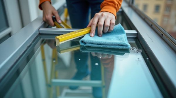 Laver des vitres en hauteur : le matériel qui change tout